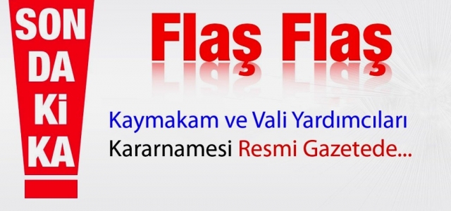 Kaymakamlar Kararnamesiyle Hatay'da Flaş Değişiklikler!