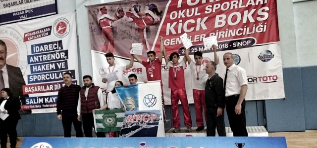 Kick Boksta Türkiye 3. İskenderun'dan
