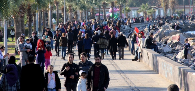 Kış Mevsiminde İskenderun'da Bahar Havası!