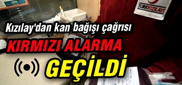 Kızılay'dan Acil Kan Çağırısı