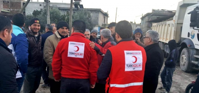 Kızılay'dan Antakya'daki Selzedelere Yardım