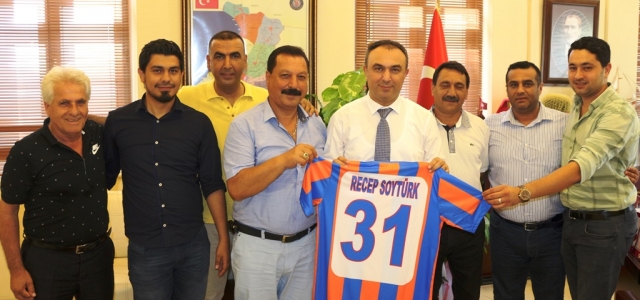 Körfez İskenderunspor'dan Soytürk'e Ziyaret!