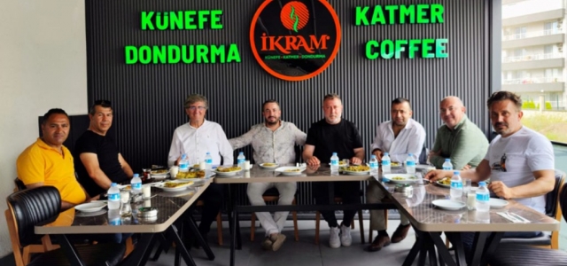 Künefe 'İkram'ı Damakları Tatlandırdı…!