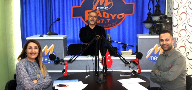 ‘Kütüphane Haftası' Mega Radyo'da Konuşuldu