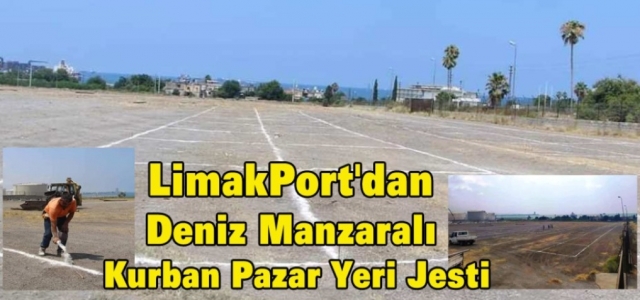 Limak'tan İskenderun'a ‘Kurbanlık Pazarı' Jesti