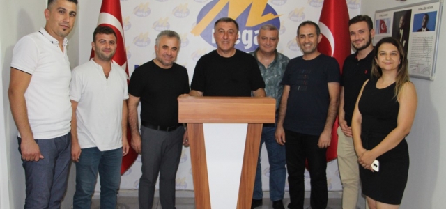 Malatya Vali Yardımcısı Mehmet Öz'den Mega Medya'ya Kutlama