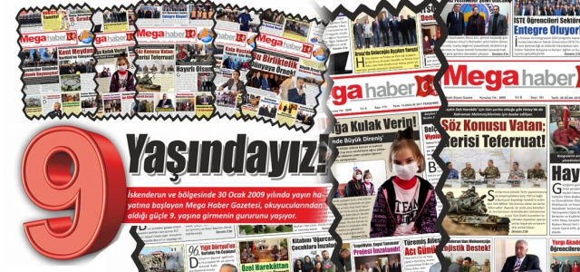 Mega Haber 9 Yaşında!