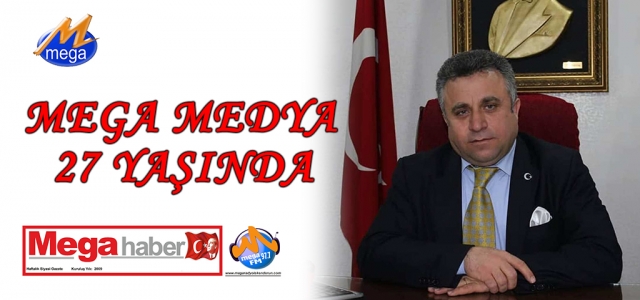 Mega Medya 27 Yaşında…