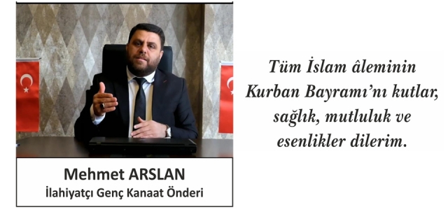 Mehmet Arslan'dan Bayram Mesajı