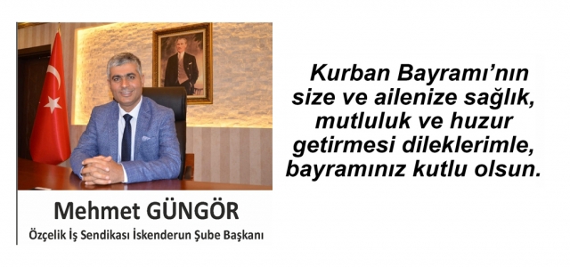 Mehmet Güngör'den Bayram Mesajı
