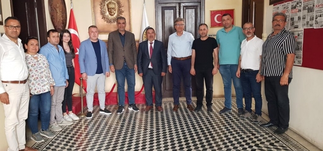 MHP İl Başkanı Fevzi Altay'dan İGC'ye Ziyaret