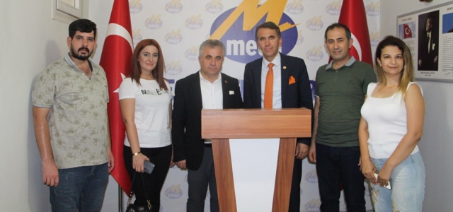 Milletvekili Serkan Topal'dan Mega Medya'ya Tebrik Ziyareti