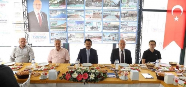 Muhtarlar Kahvaltıda Buluştu