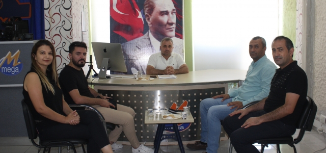 Musa Salık'tan Mega Medya Grubu'na Ziyaret