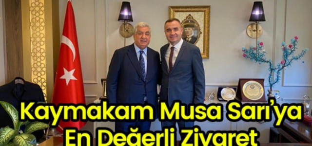 Musa Sarı'ya Sürpriz Ziyaret