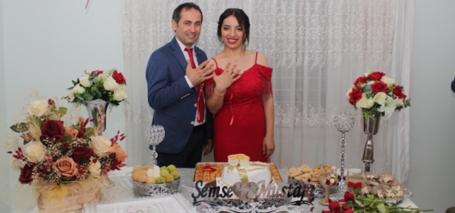 Mustafa Mert ile Şemse Bilgiç Nişanlandı