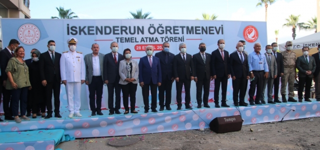 Öğretmenevi Temel Atma Töreni Gerçekleştirildi