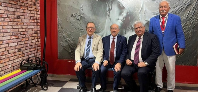 Ömer Balıbey ve Prof. Dr. Servet Özdemir Yükseliş Koleji'nde