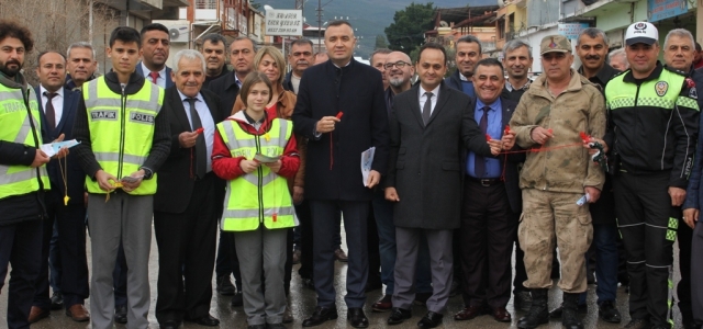 ‘Öncelik Hayatın Öncelik Yayanın' Projesi Arsuz'da Uygulandı