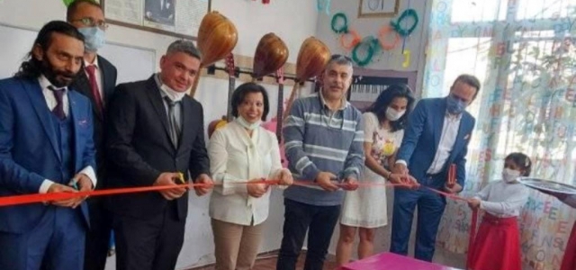Özel Gereksinimli Çocuklara ‘Müzik Atölyesi'
