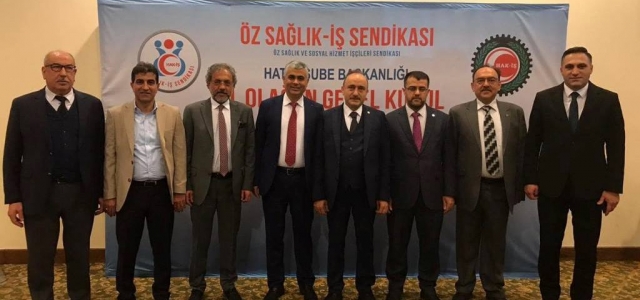 Özsağlık-İş Sendikası Hatay Şube Başkanı  Fehmi Azboy Güven Tazeledi