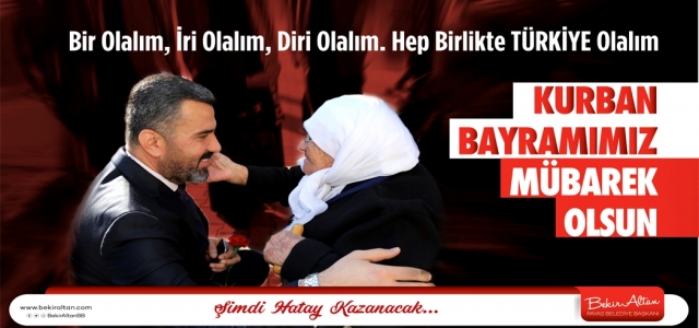 Payas Belediye Başkanı Bayram Kutlama