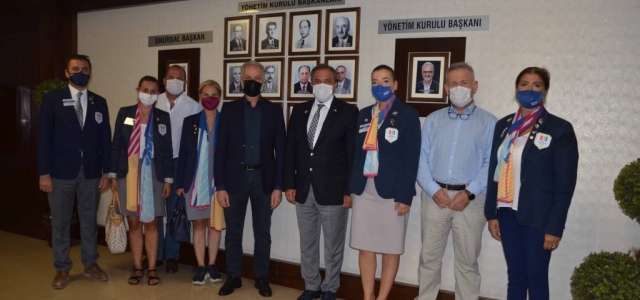 Rotary Guvernörü Antalyalı'dan İTSO'ya Ziyaret