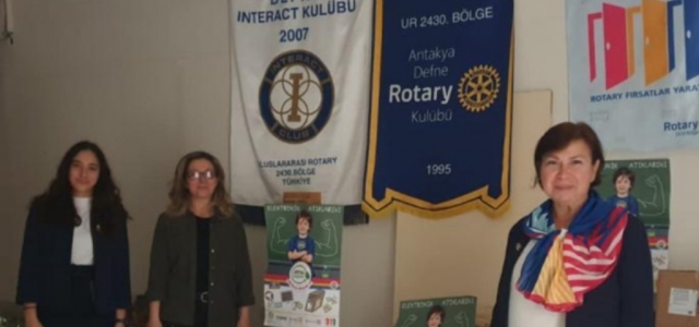 Rotary'den ‘Atma Bağışla' Projesiyle Eğitime Destek