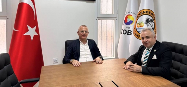 Sabahattin Uygun'dan İskenderun Ticaret Borsası'na Ziyaret…