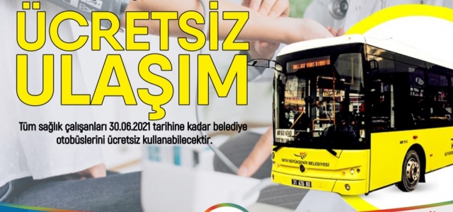 Sağlıkçılara Ücretsiz Ulaşım Süresi Uzatıldı