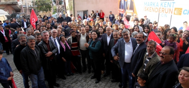 Şahutoğlu; ‘İskenderun Belediyesine 31 Mart'ta Sizlerin Desteğiyle CHP Sancağını Dikeceğiz'
