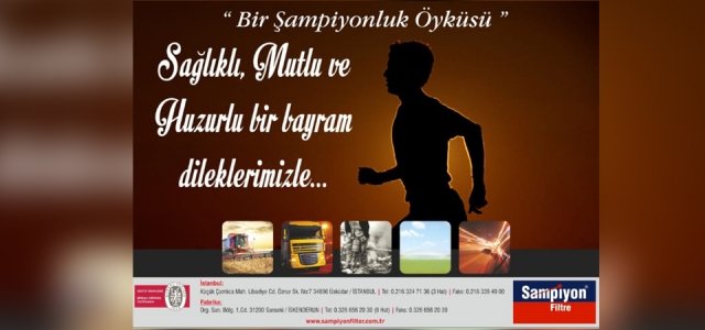 Şampiyon Filtre'den Bayram Mesajı