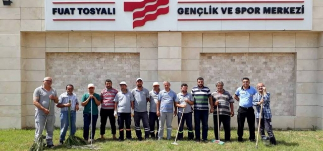 Sarıseki Fuat Tosyalı Spor Tesislerine Bakım