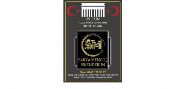 Sarya Mengüş İskenderun'dan Bayram Mesajı