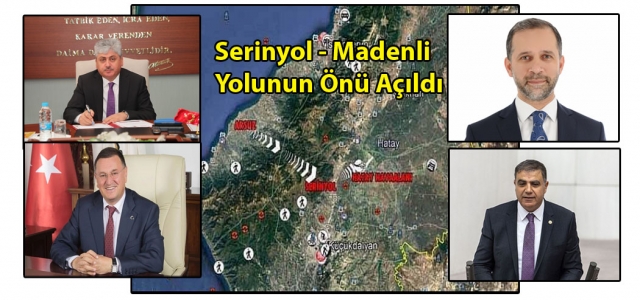 Serinyol - Madenli Yolunun Önü Açıldı