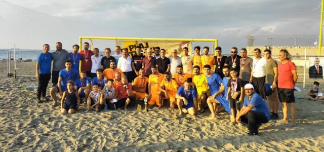 ‘TFF Plaj Futbol Ligi Arsuz Etabı' Tamamlandı