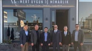 ATSİAD'a İki Genç Üye;'Mert Uygun ve Umut Uygun'a Plaket ve Rozet Takdimi'