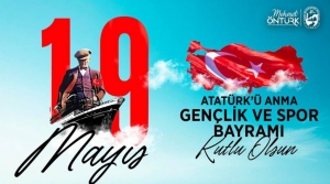 BAŞKAN ÖNTÜRK'TEN 19 MAYIS MESAJI