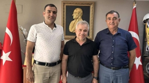 BAŞKAN SÖNMEZ'den MEGA MEDYA'ya TEBRİK ZİYARETİ…