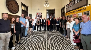 CHP HEYETİNDEN İSKENDERUN GAZETECİLER CEMİYETİ’NE ZİYARET