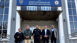 Erzin Emniyet Müdürü Hasan Gün İGC Yönetimini Kabul Etti