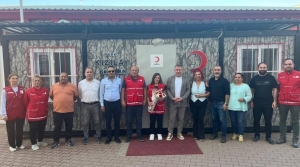 İGC Yönetiminden Türk Kızılay İskenderun Şubesi'ne Ziyaret