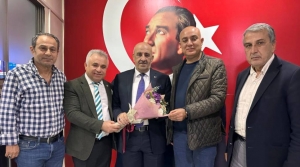 İskenderun Kültür ve Dayanışma Derneği'nden Uğur Fırat'a Ziyaret…