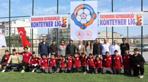 İskenderun'da Konteyner Futbol Ligi Başladı