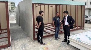 Kaymakam Demiryürek Konteyner Çarşı'yı Denetledi