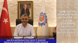 Mehmet Güngör'den Yeni Yıl Kutlama Mesajı