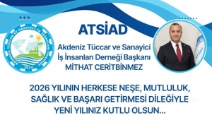 Mithat Ceritbinmez'den Yeni Yıl Mesajı