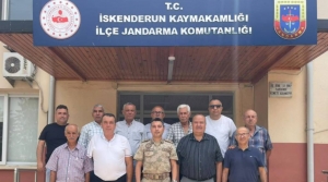 MUHTARLAR DERNEĞİ'NDEN BİNBAŞI MUSTAFA AÇIK'A ZİYARET…