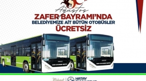 Zafer Bayramı’nda HBB Otobüsleri Ücretsiz Olacak 