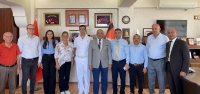 Altın Adamlardan Sahil Güvenlik Komutanı Onur Emir'e Ziyaret